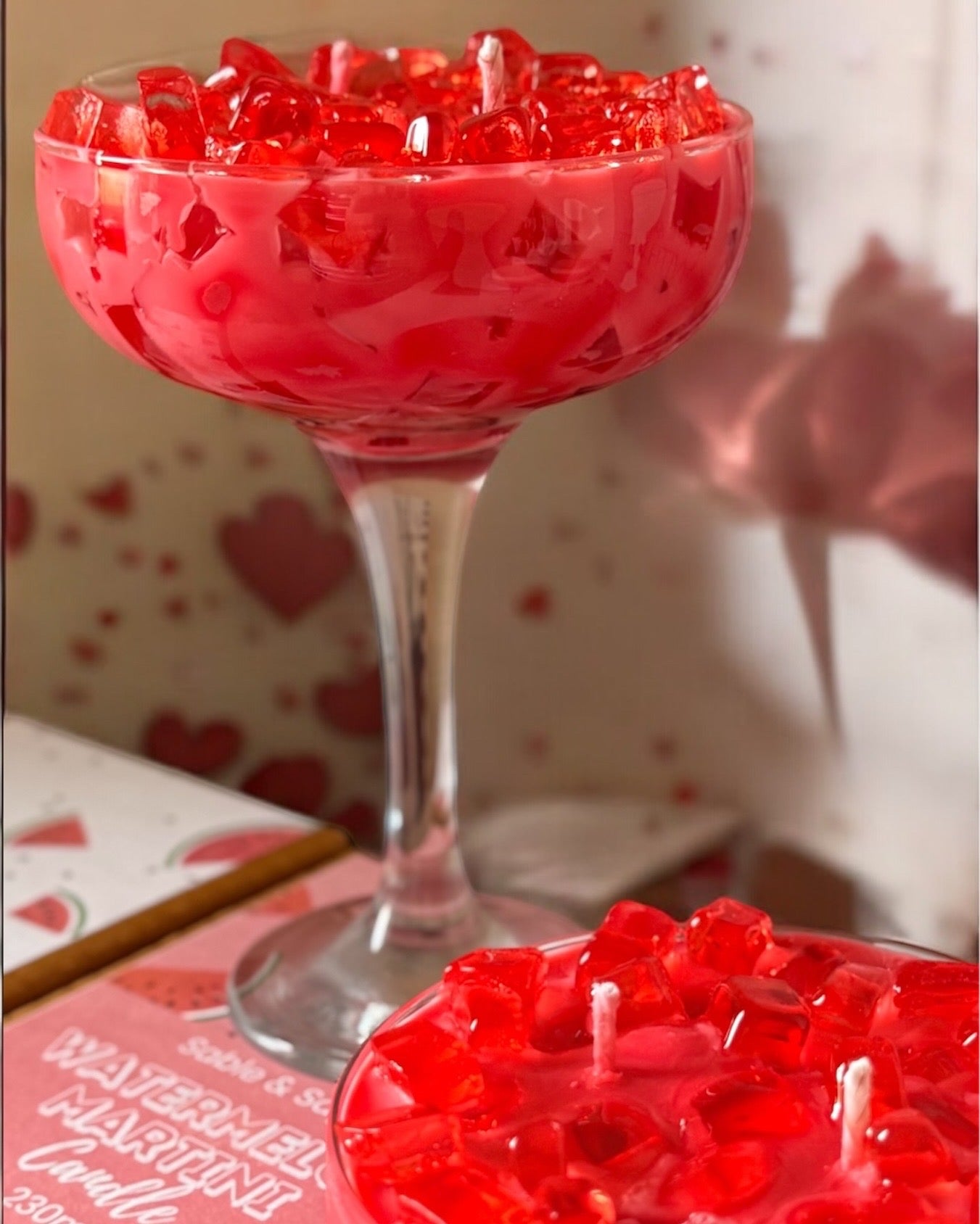 Watermelon Martini Candle