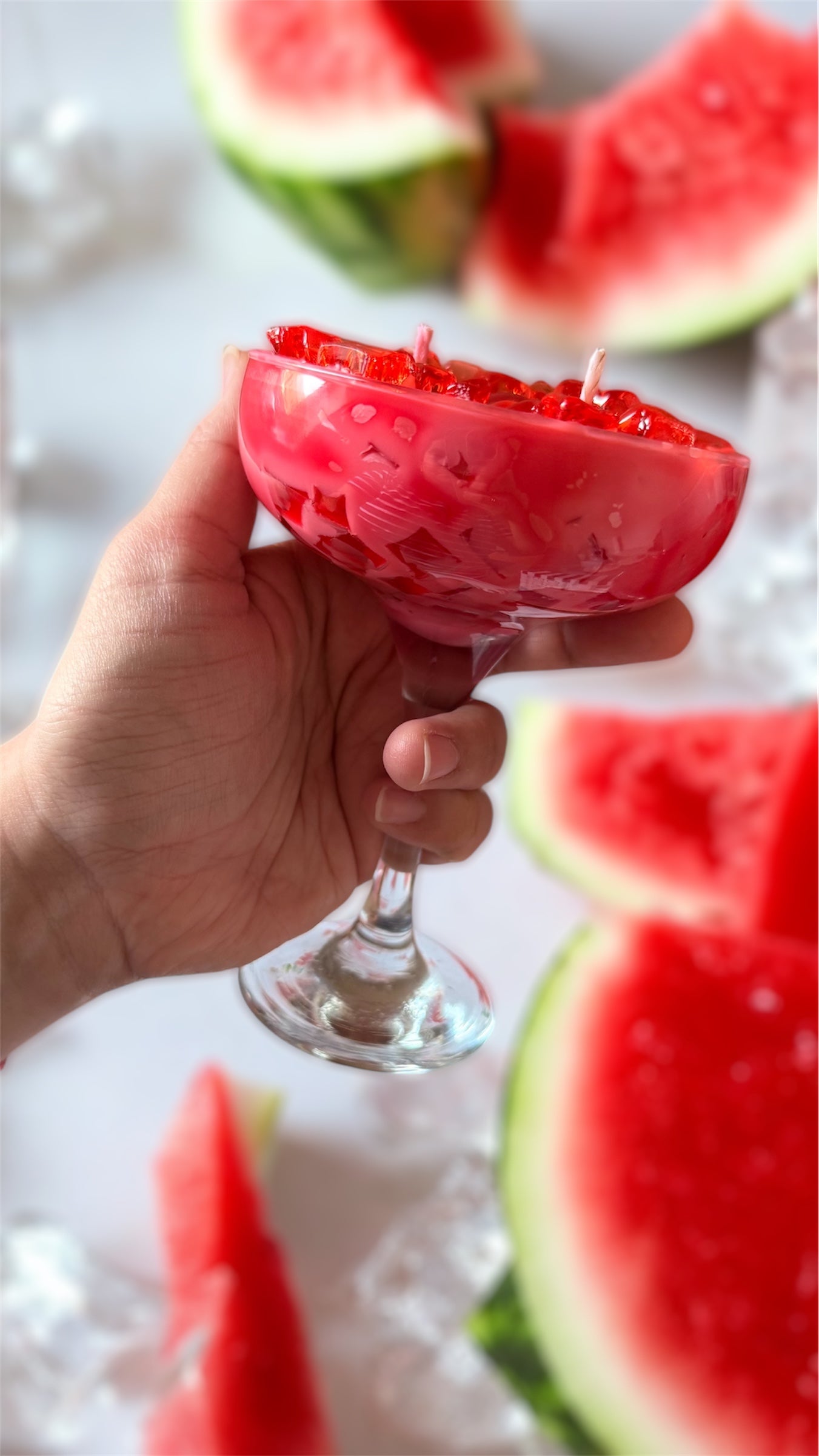 Watermelon Martini Candle
